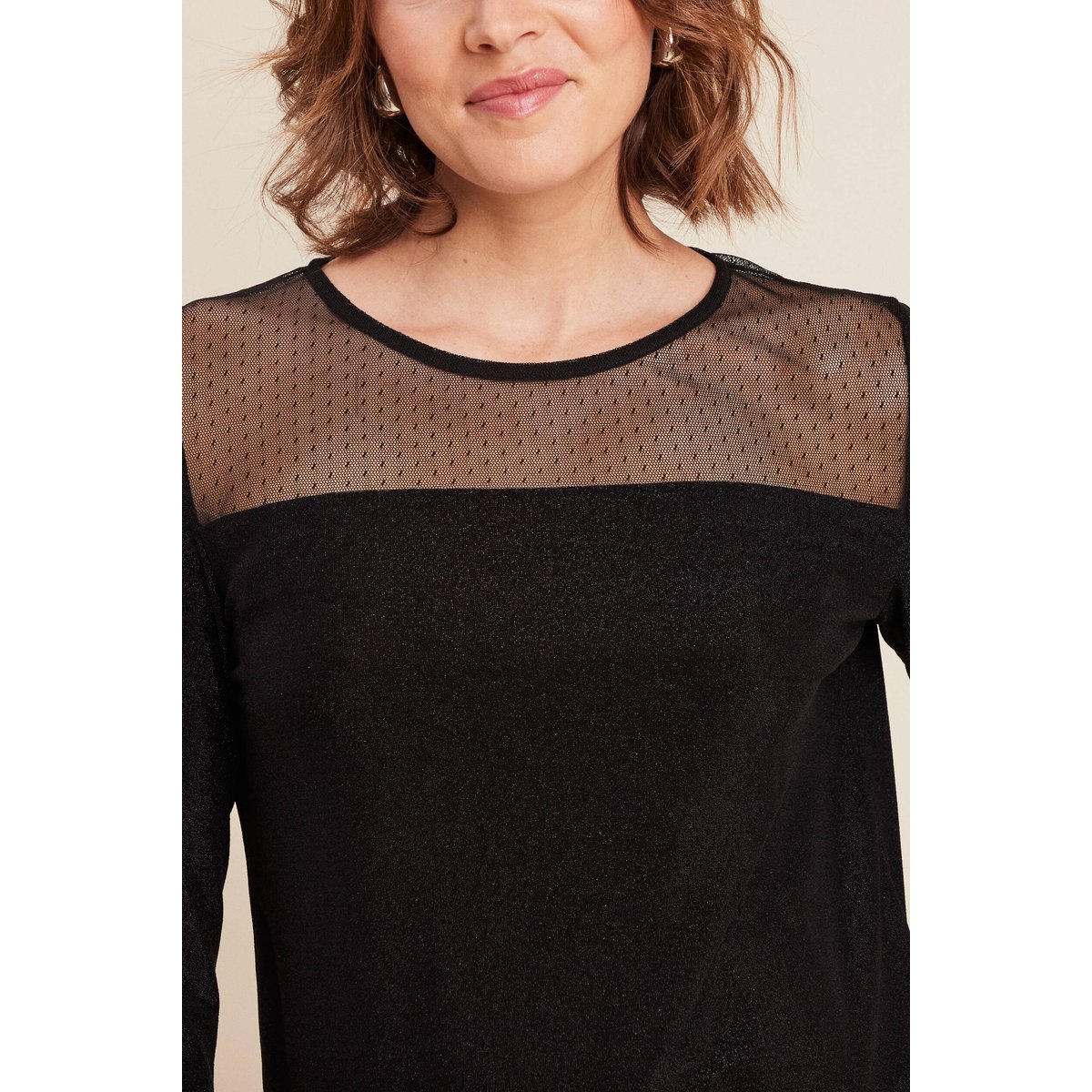 T-shirt manches longues noir, BREAL