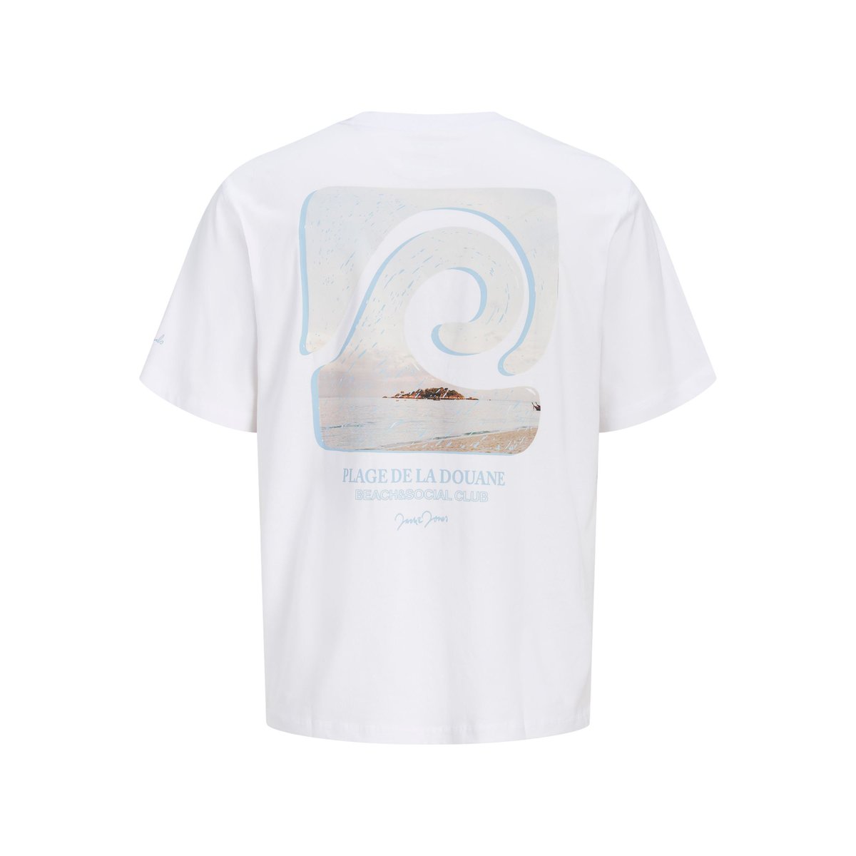 T-Shirt bright white 1, JACK & JONES