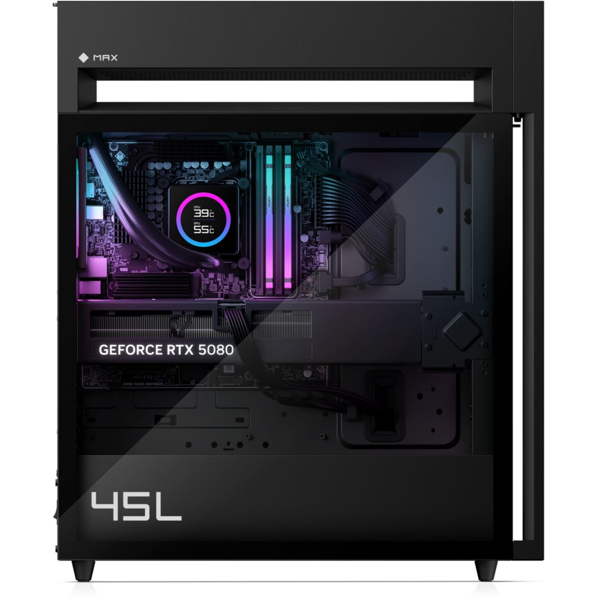 PC Gamer OMEN GT23-0007nf - AMD Ryzen 7 9800X3D - Nvidia Geforce RTX 5080 - 64 Go RAM DDR5 - SSD 4 To couleur unique, HP
