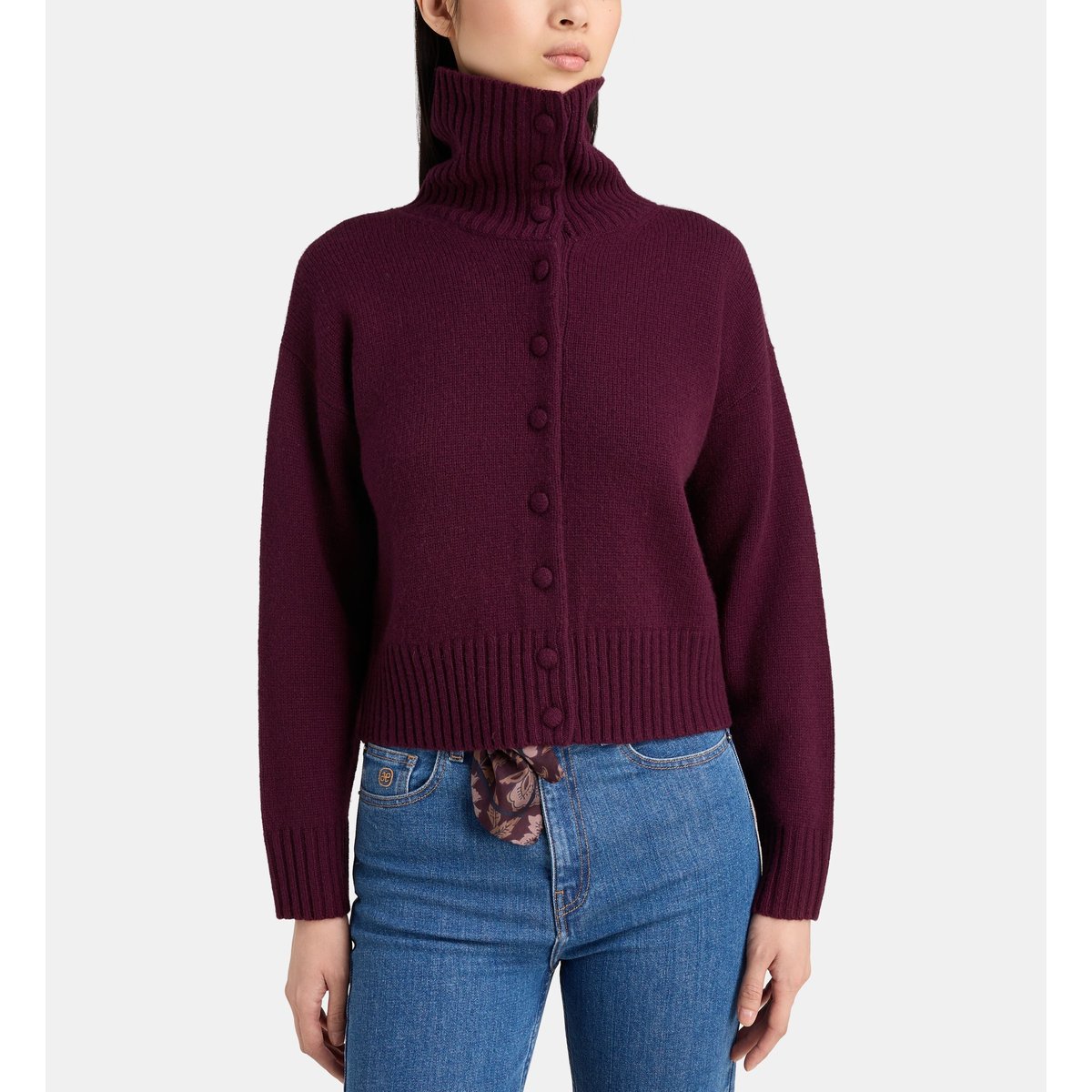 Gilet omelisse laine bordeaux, JODHPUR