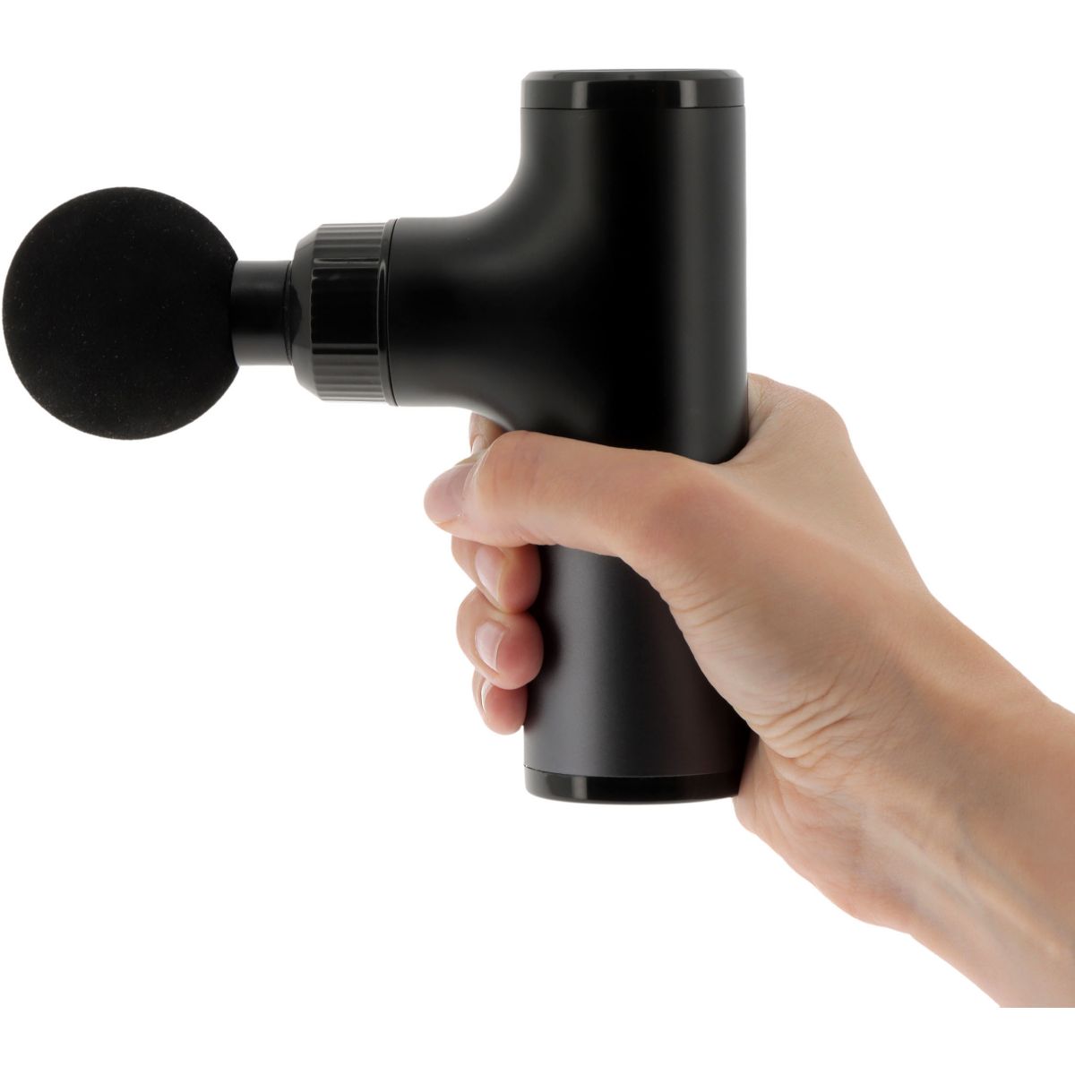 Pistolet de massage rechargeable HyperB noir, ESSENTIEL B