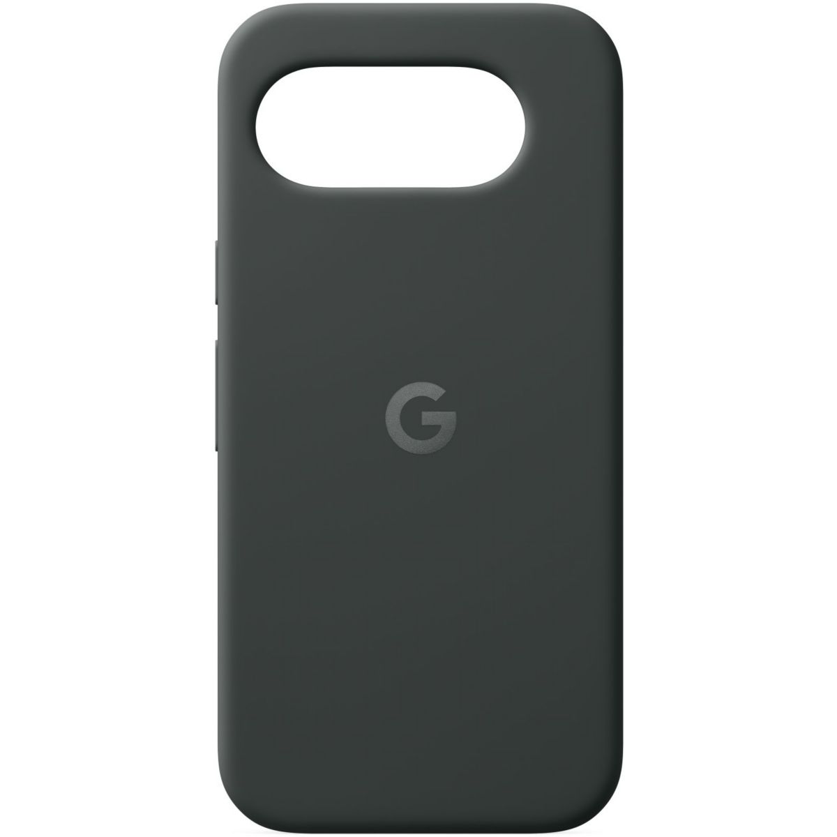 Coque silicone Pixel 10A noire couleur unique, GOOGLE