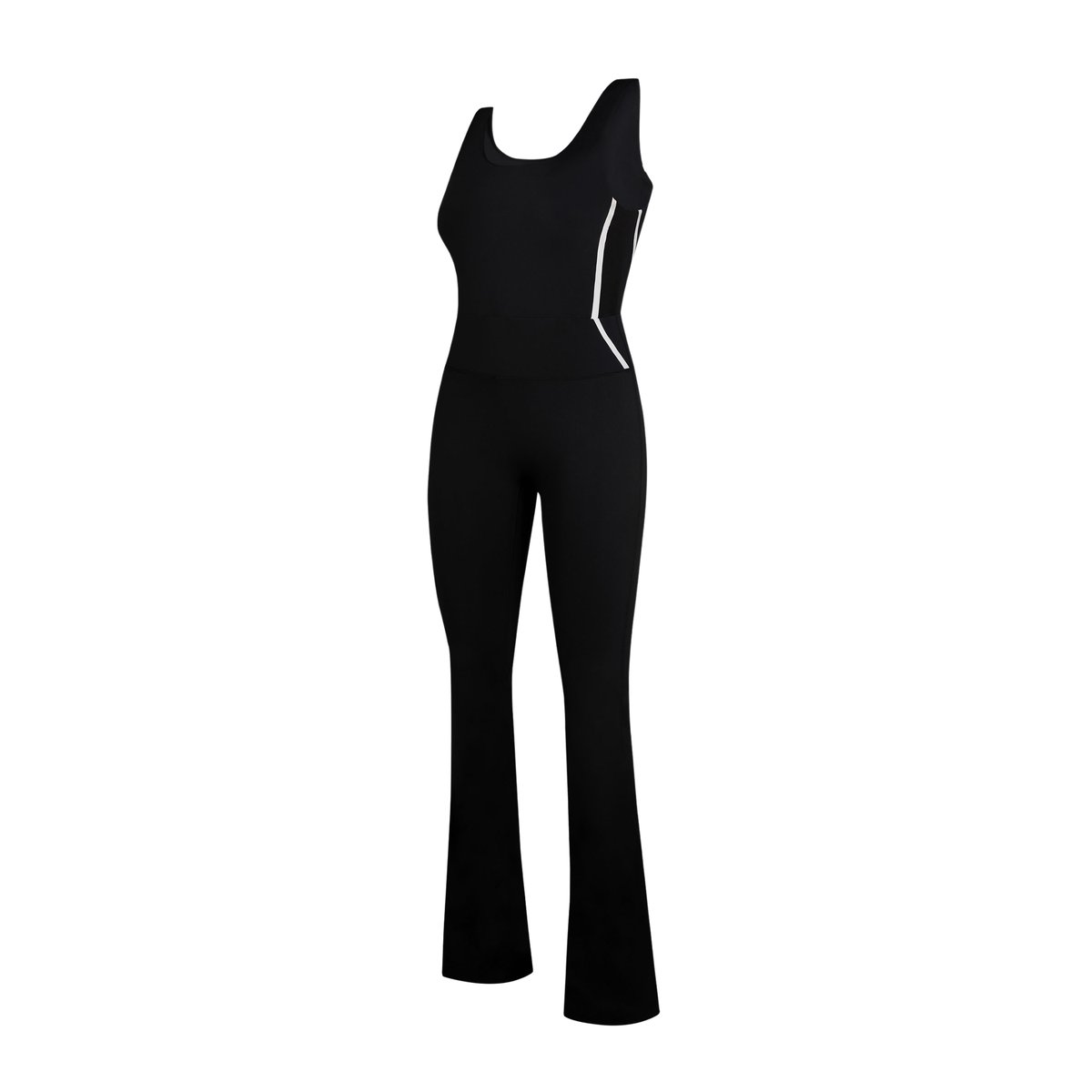 Combinaison longue de sport sans manches ST8 noir, SELMARK