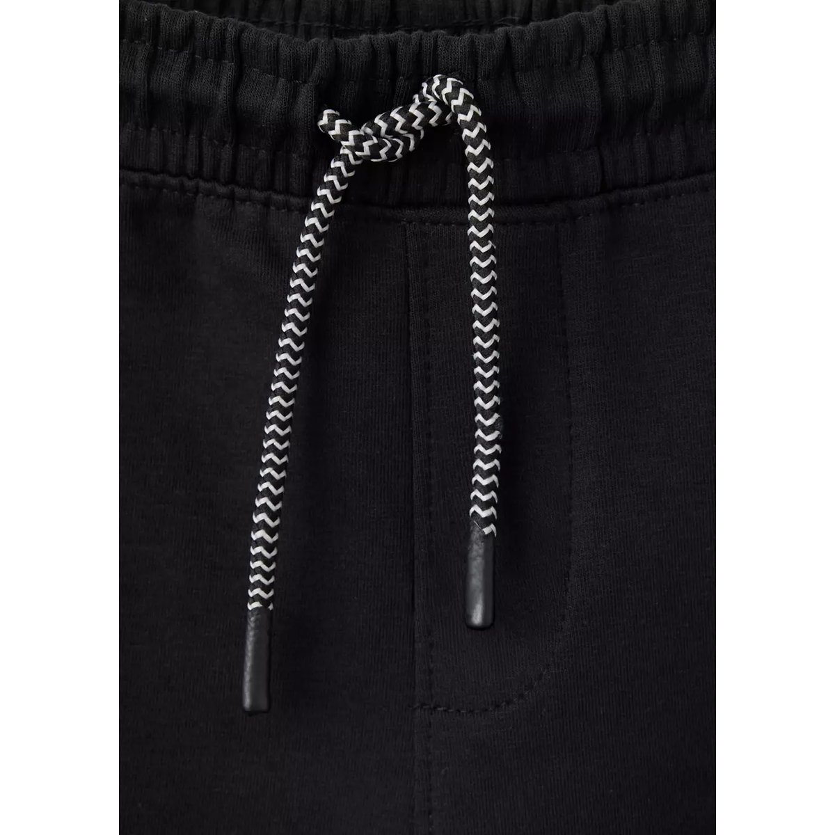 Pantalon jogger coton noir, MANGO KIDS
