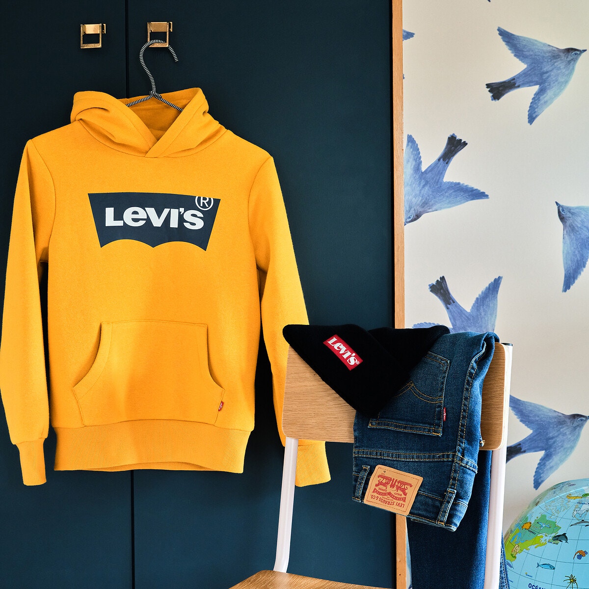 Jean Slim Taper coupe 512 bleu jean foncé, LEVI'S KIDS