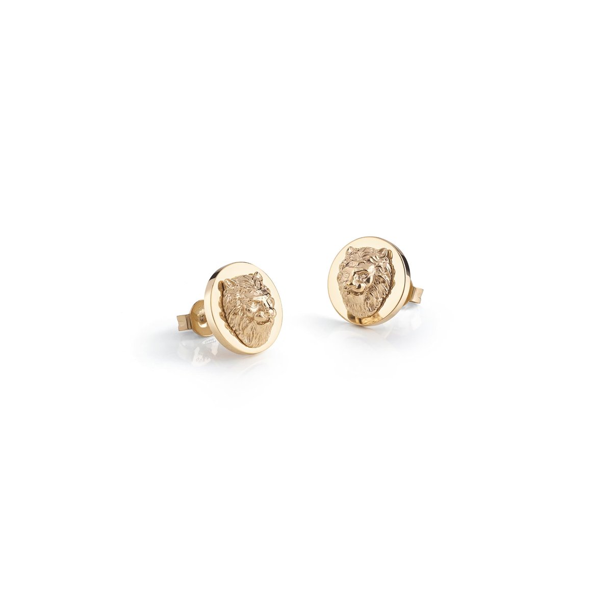 Boucles Doreilles Lion King or, GUESS