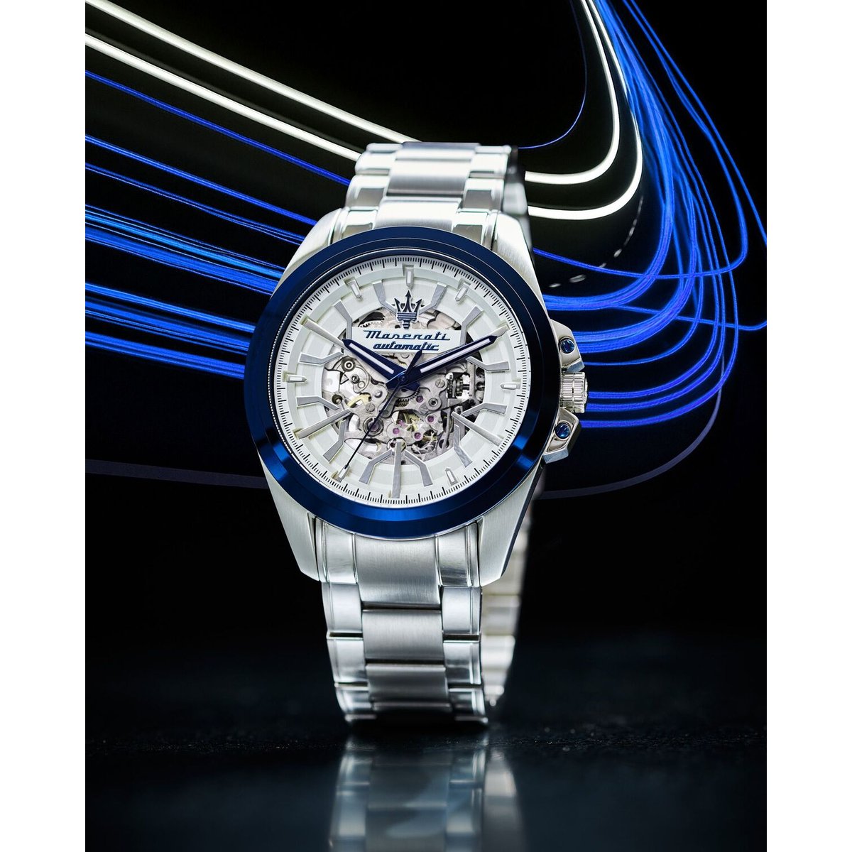 Montre Analogique TRAGUARDO argenté argenté argenté, MASERATI