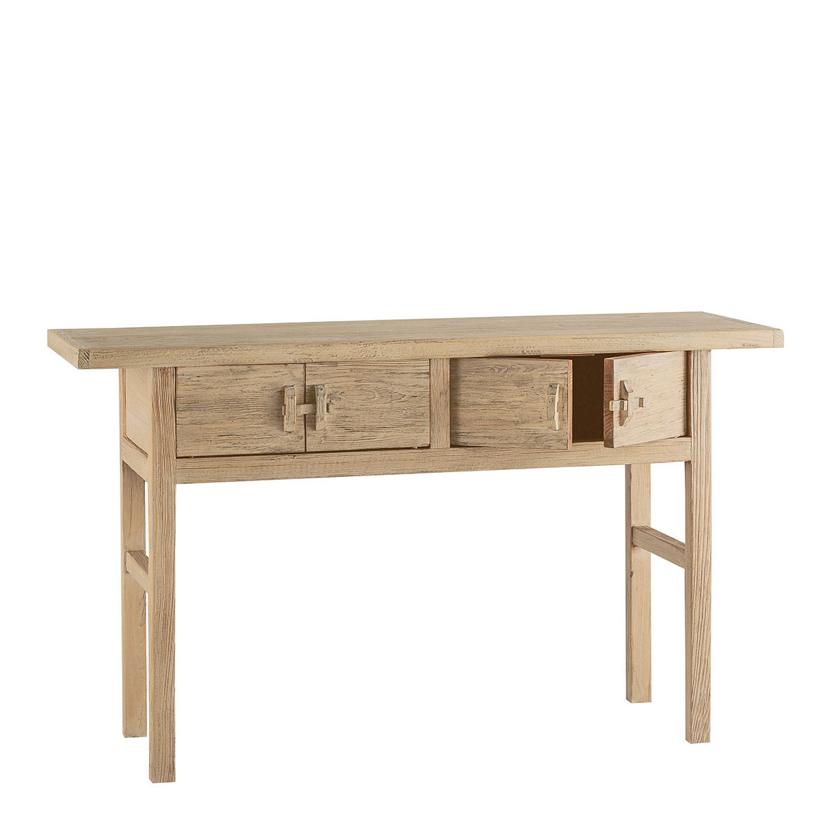 Console BAO orme recyclé beige, BLANC D’IVOIRE