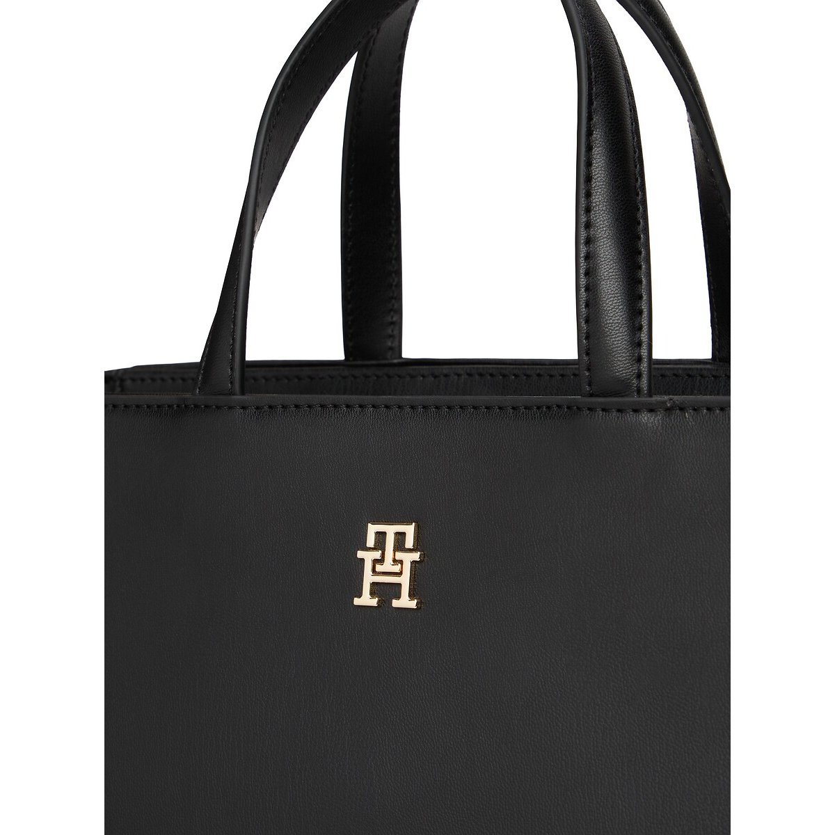 Borsa, TH GLAM SATCHEL nero , TOMMY HILFIGER