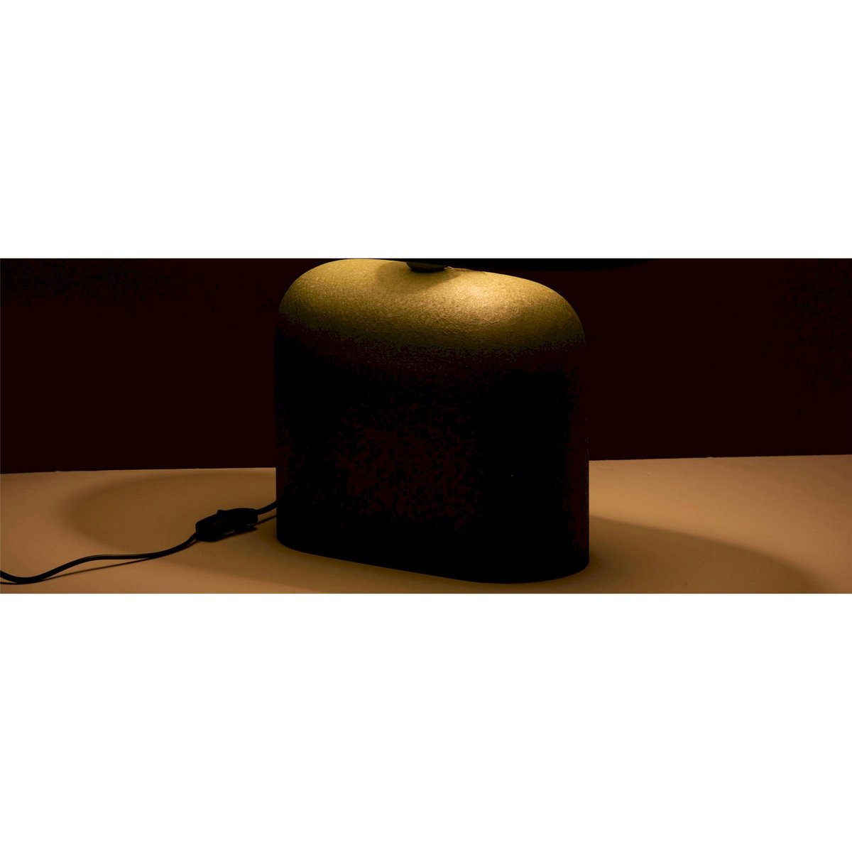 Lampe de table en métal vert olive, RECOLLECTION