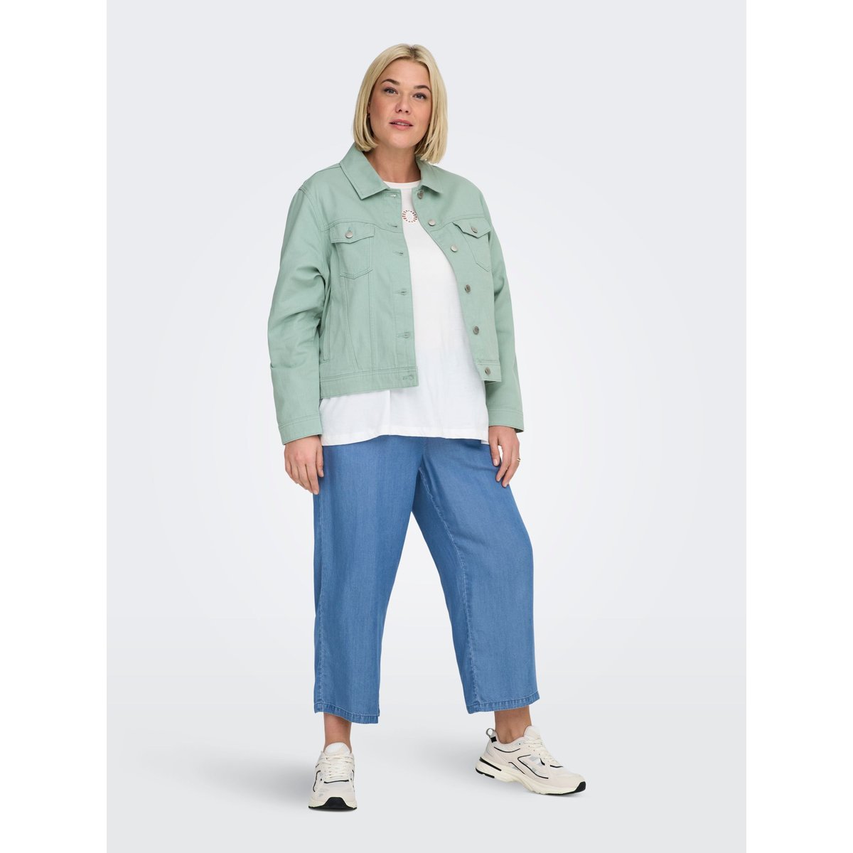 Veste En Jean jadeite, ONLY CARMAKOMA