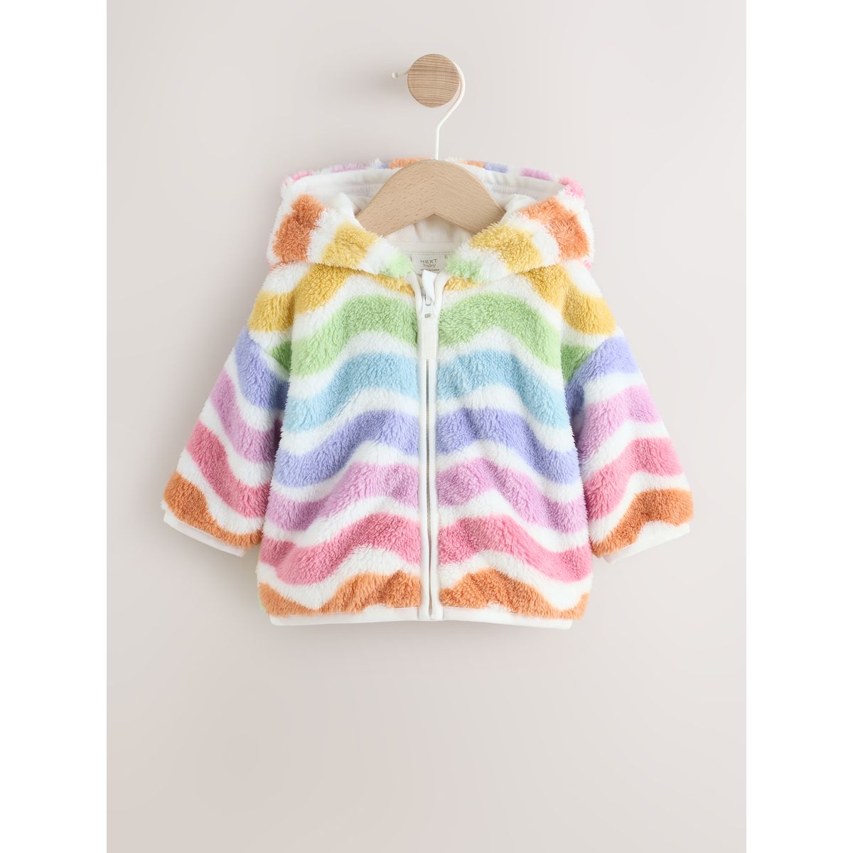Veste à capuche zippée bébé en polaire multi-lumineux, NEXT