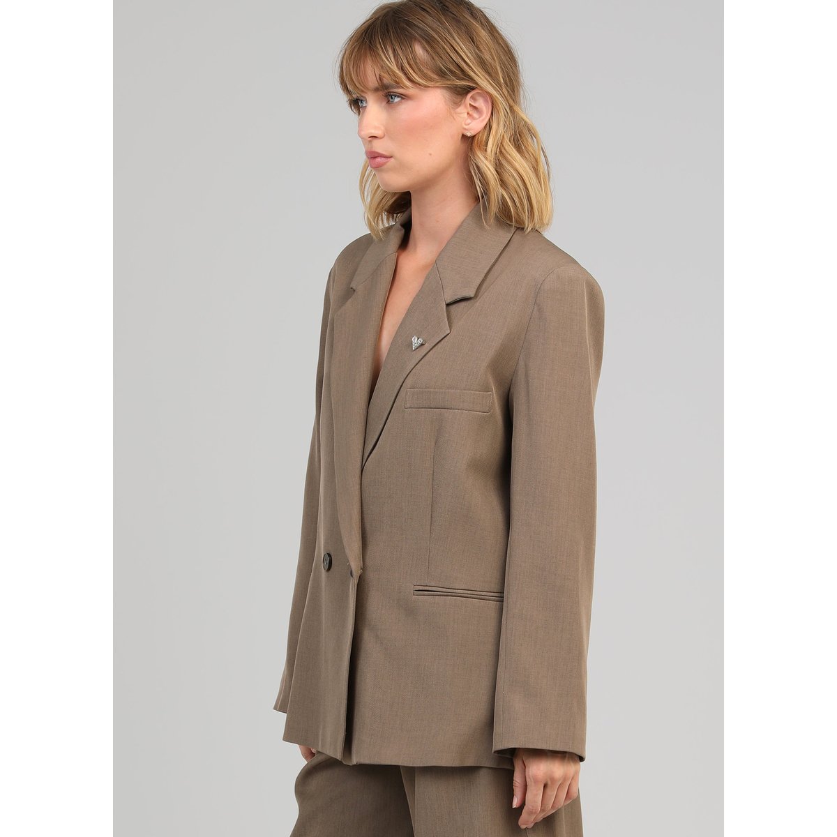 Veste ZAYLA taupe, AN'GE