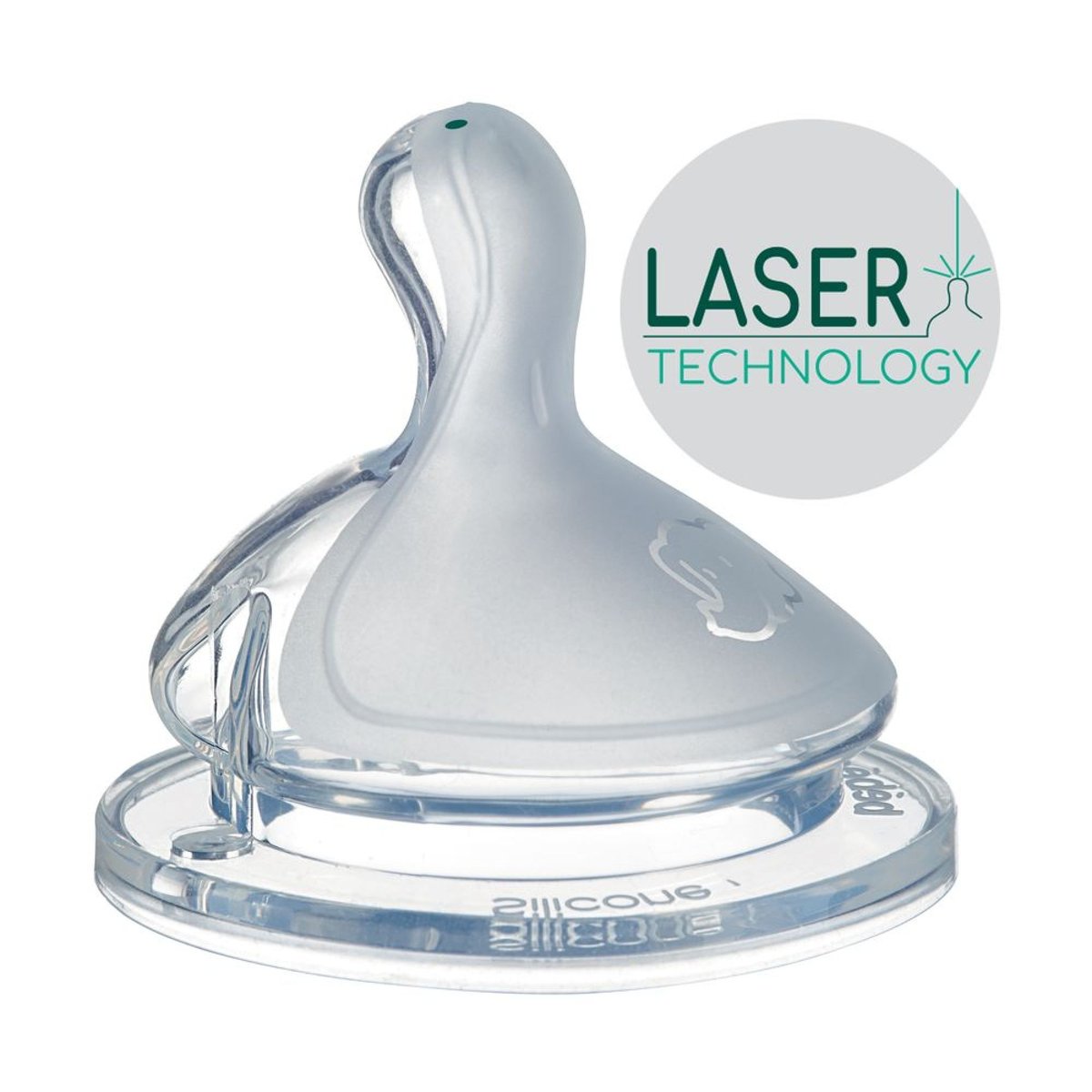 Biberon en verre physio Air Eco 130 ml Sand couleur unique, BEBECONFORT