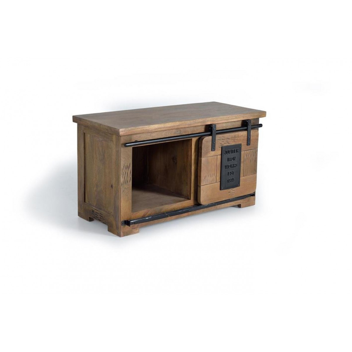Meuble tv - LALIA marron, DECORATION D’AUTREFOIS