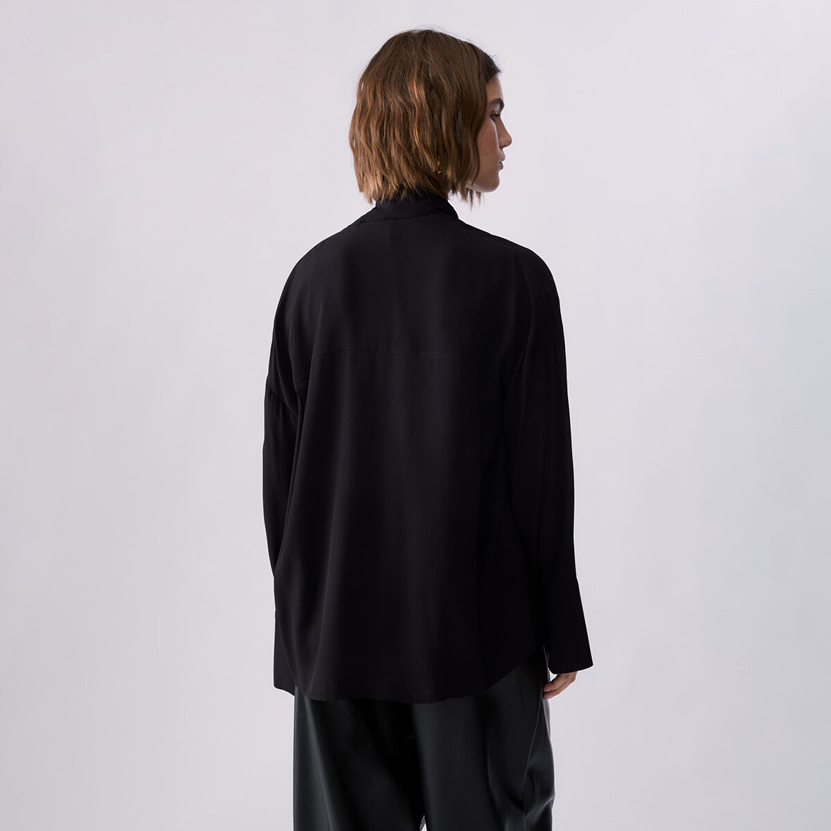 Chemise avec Écharpe noir, LIU JO