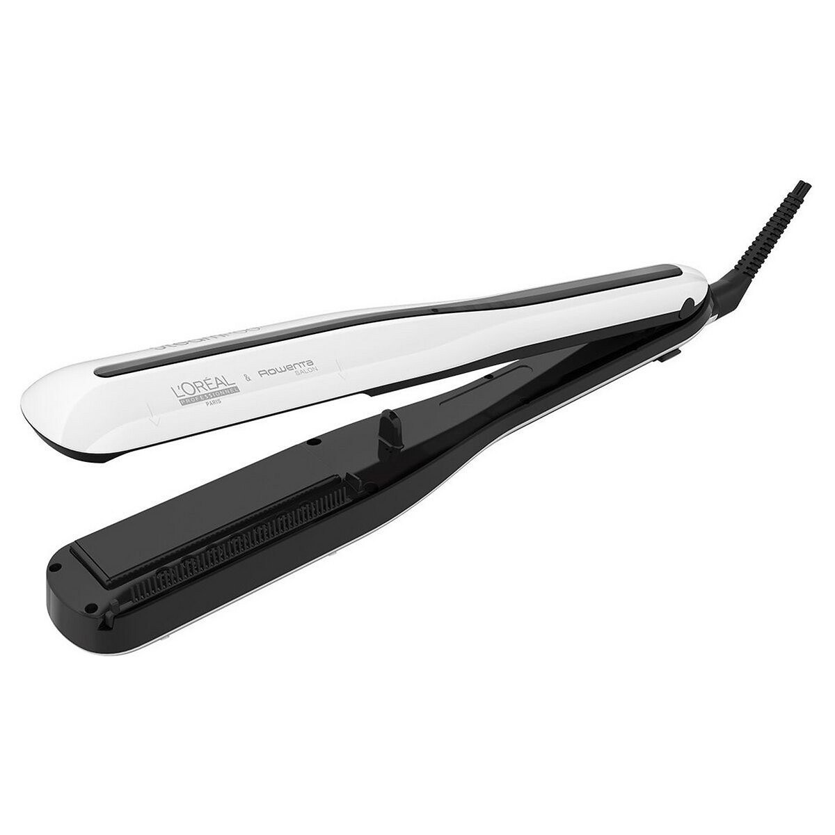 Lisseur vapeur Steampod 3.0 blanc/noir, L OREAL PROFESSIONNEL