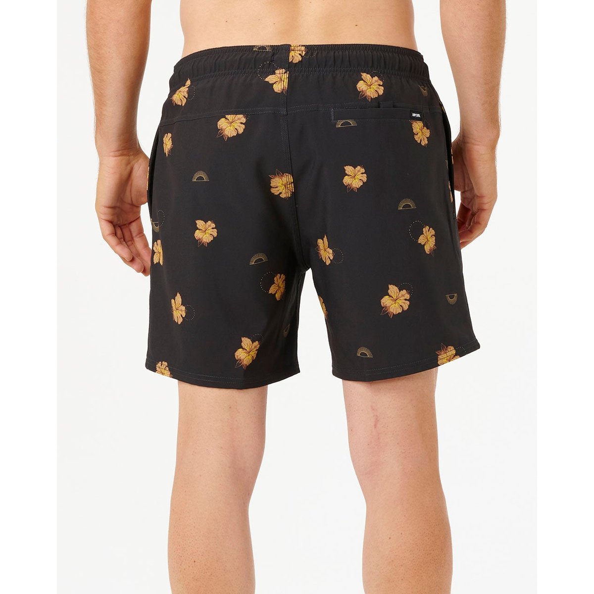 Short VOLLEY Sessions noir, RIP CURL