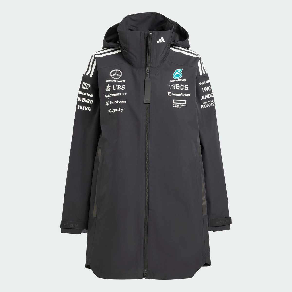 Veste Myshelter Mercedes - Amg Petronas Formula One Team Veste Myshelter Mercedes - Amg Petronas Formula One Team black / white, adidas Performance