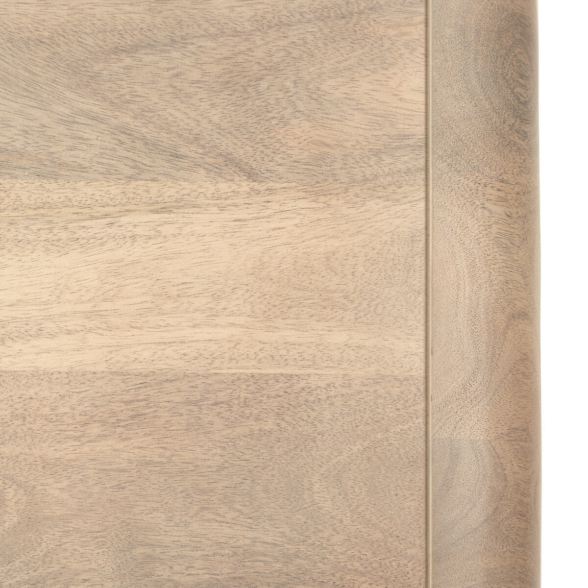 Corven Large Fluted Mango Wood 1 Drawer Bedside Table wood, SO'HOME