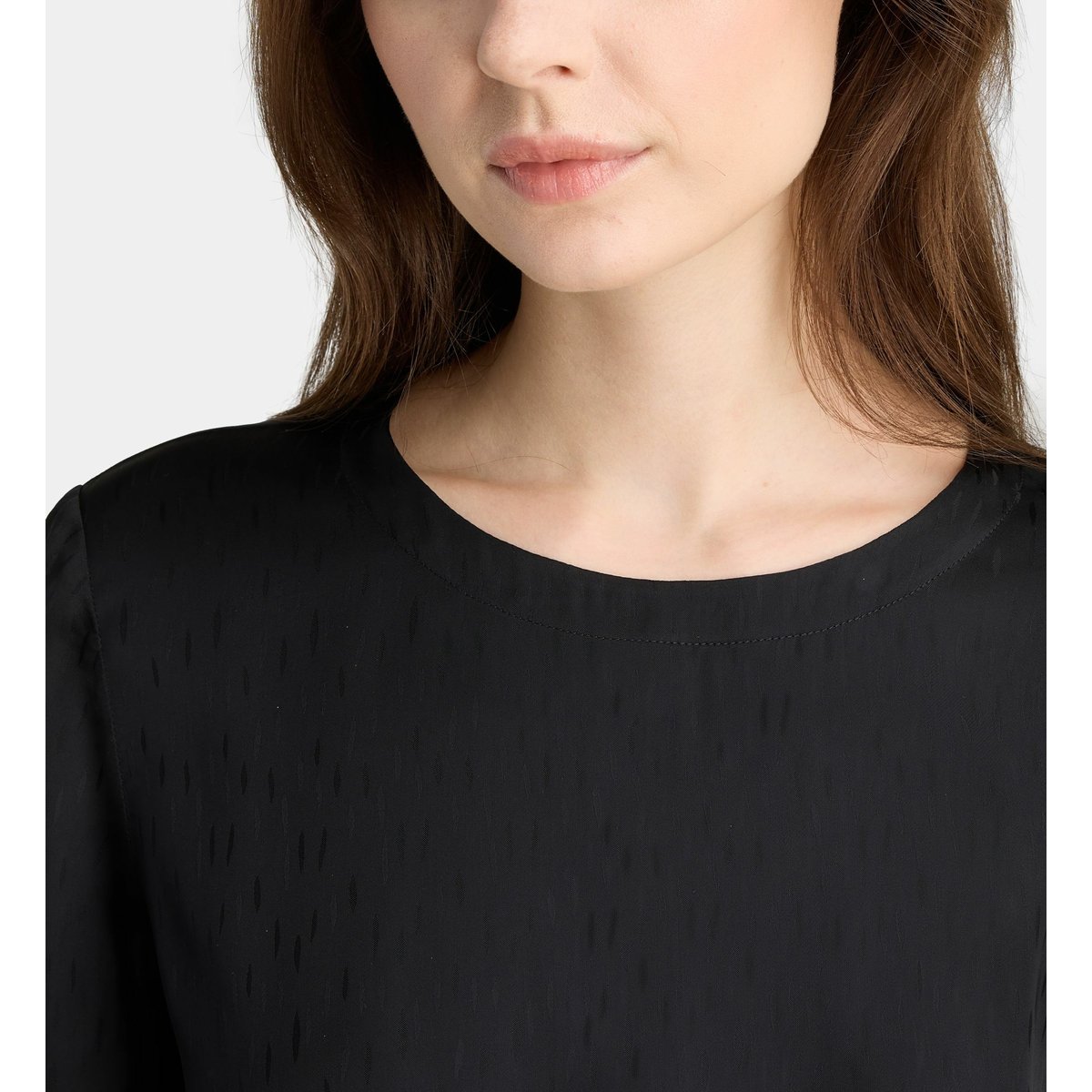 Robe courte darcy jak ajustée noir, GALERIES LAFAYETTE