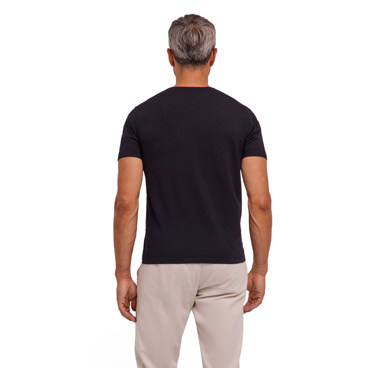 T-Shirt Ultrafine Merino noir, FALKE