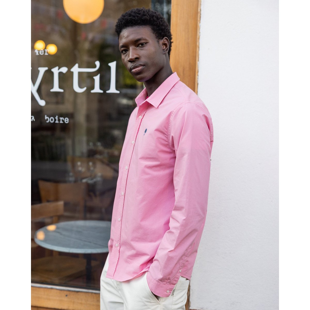 Chemise IRATY rose, FAGUO