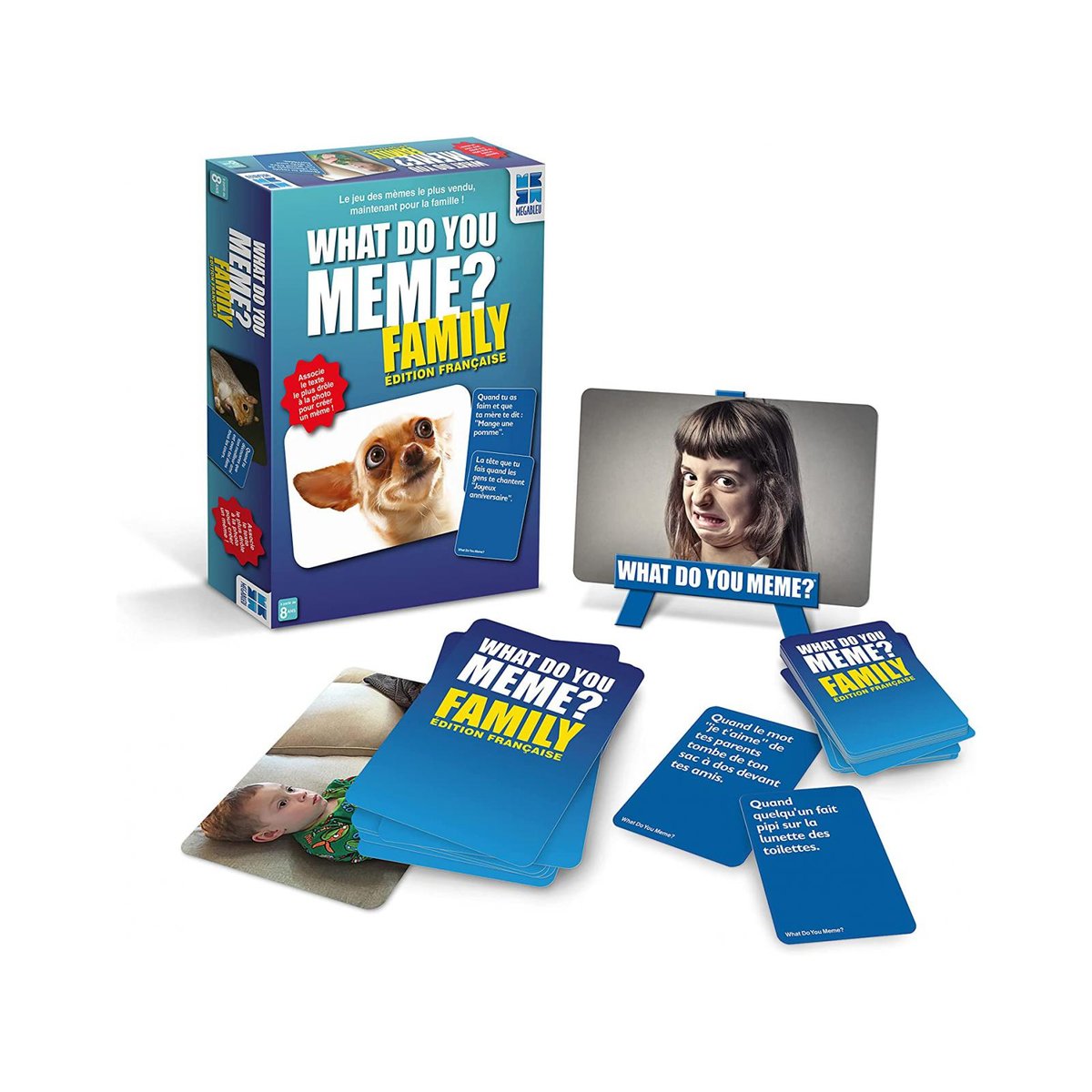 What do you meme ? Family couleur unique, MEGABLEU