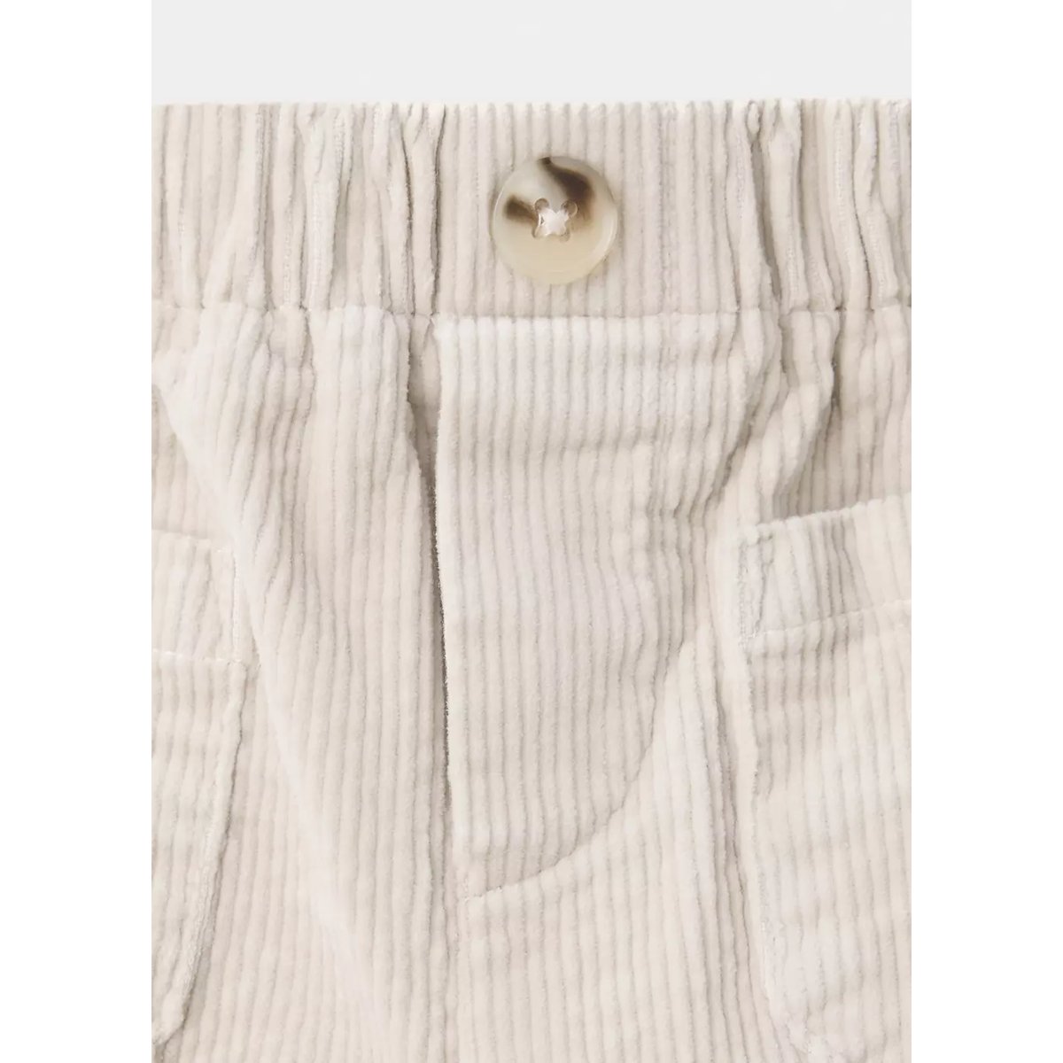 Pantalon velours côtelé beige, MANGO BABY