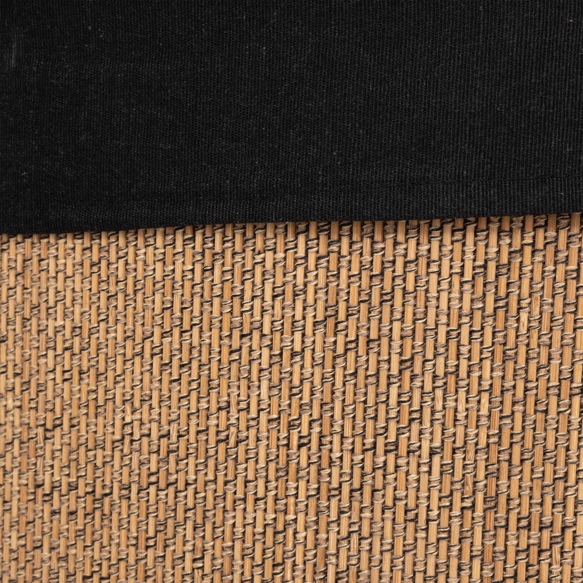 Panier à linge d'angle 48L STEMY marron, 5FIVE SIMPLY SMART