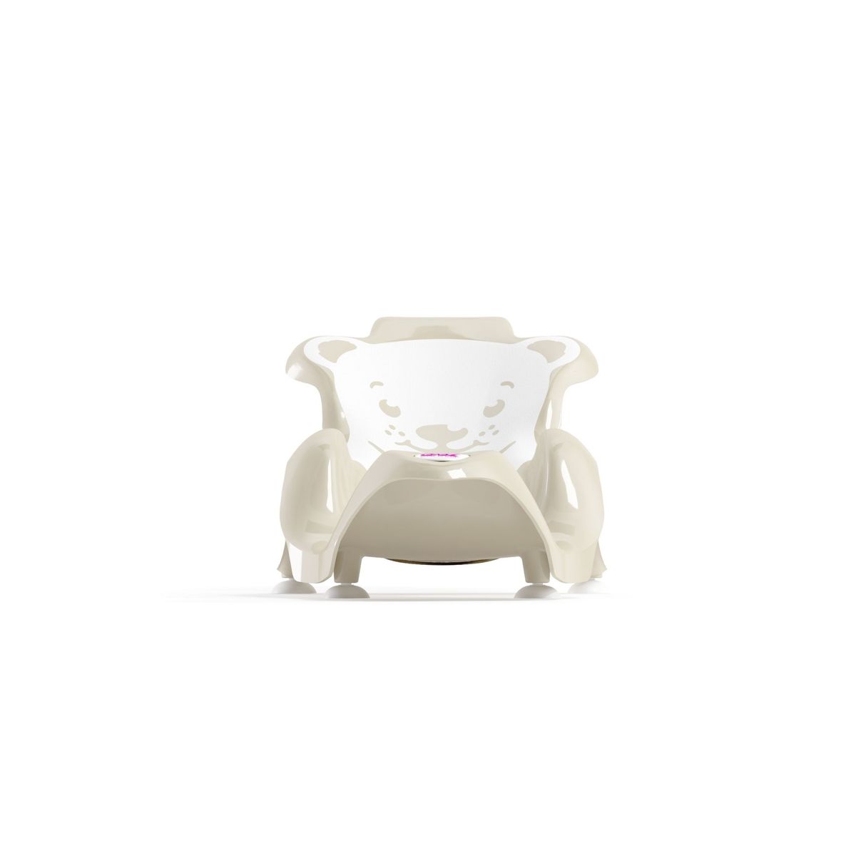 Transat de bain Buddy blanc cassé beige couleur unique, OK BABY