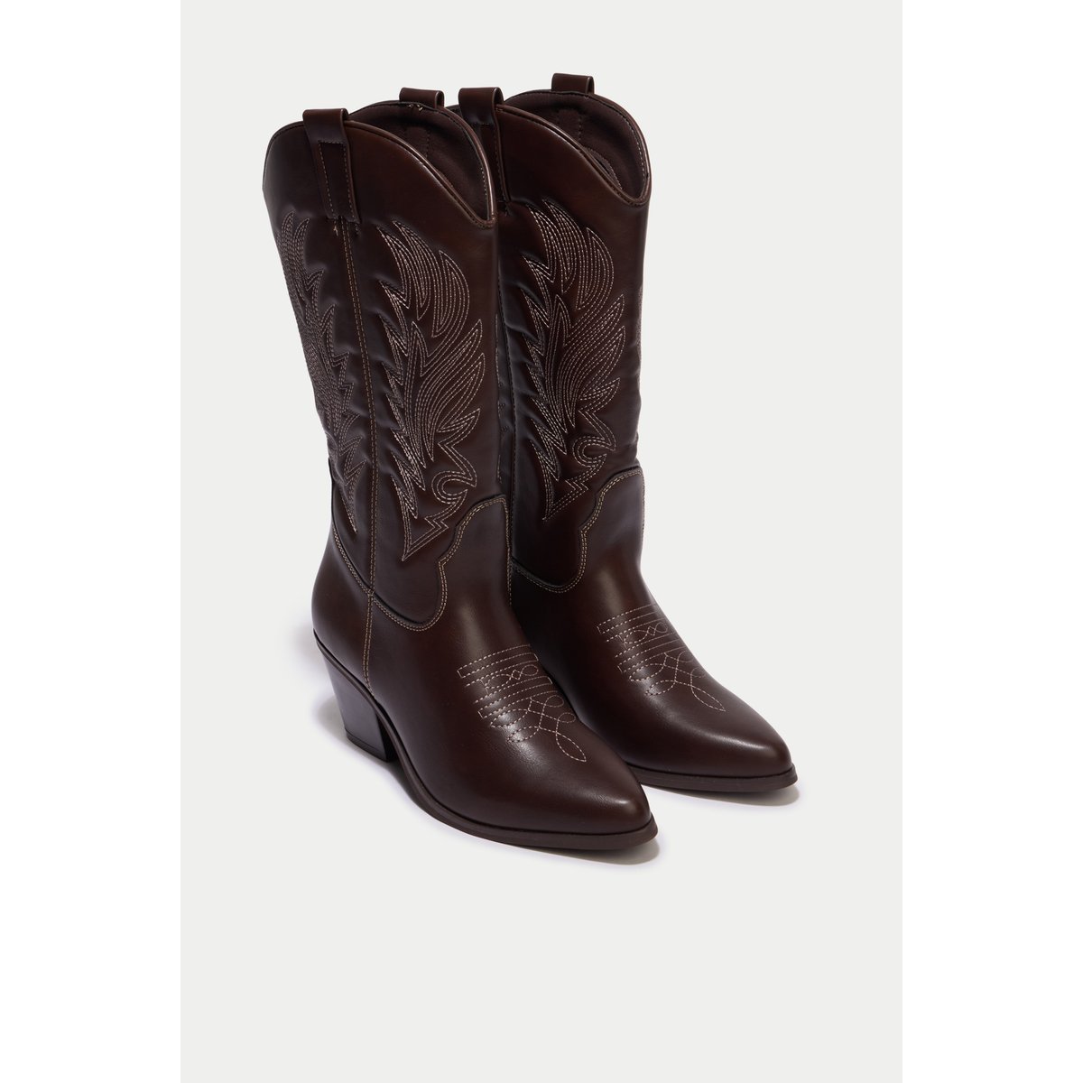 Bottes esprit western marron, CACHE CACHE