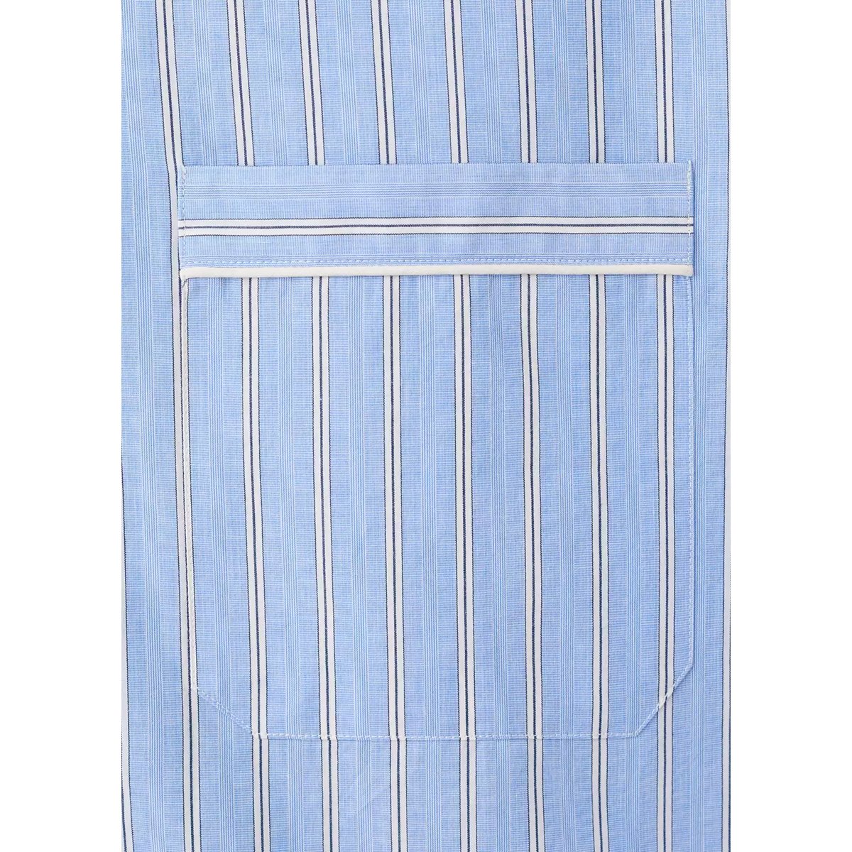 Chemise 100 % coton rayures bleu ciel, MANGO MAN