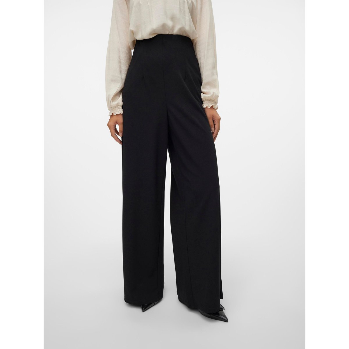 Pantalon À Jambe Large noire - black, VERO MODA