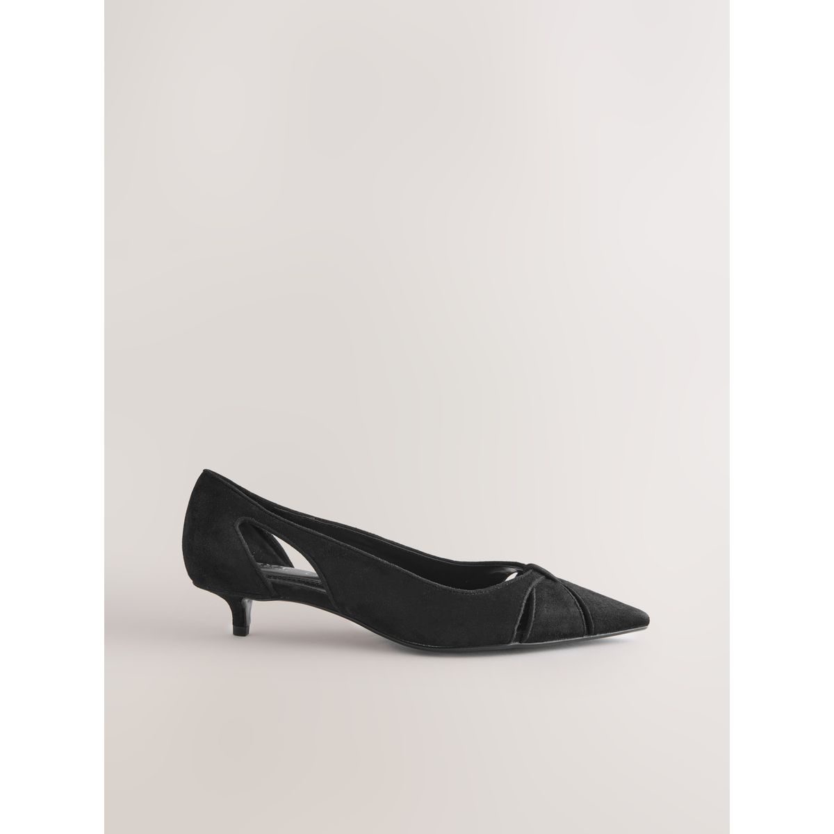 Chaussures daim à découpes forever comfort® noir, NEXT