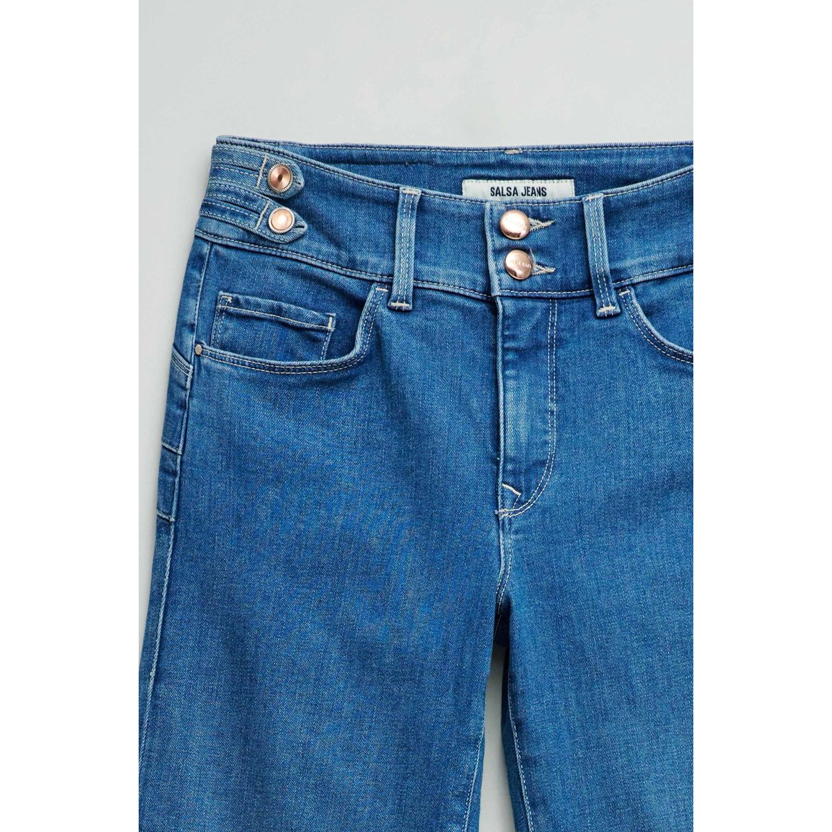 JEAN SECRET PUSH IN STRAIGHT bleu, SALSA JEANS