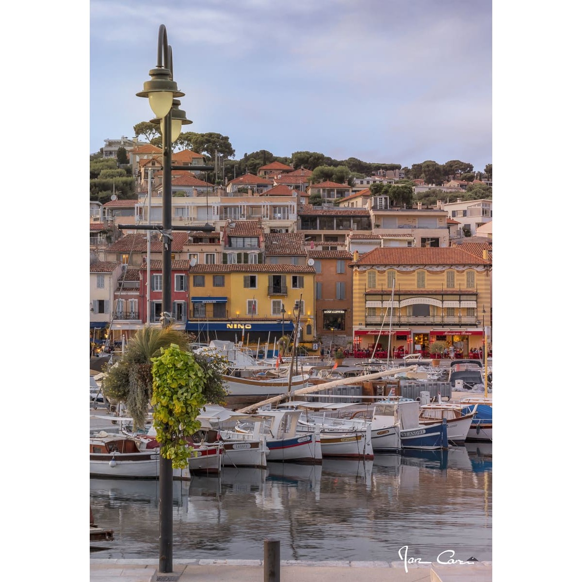 Tableau Mural Port De Cassis MER tableaux sur toile-multicolore, CEANOTHE