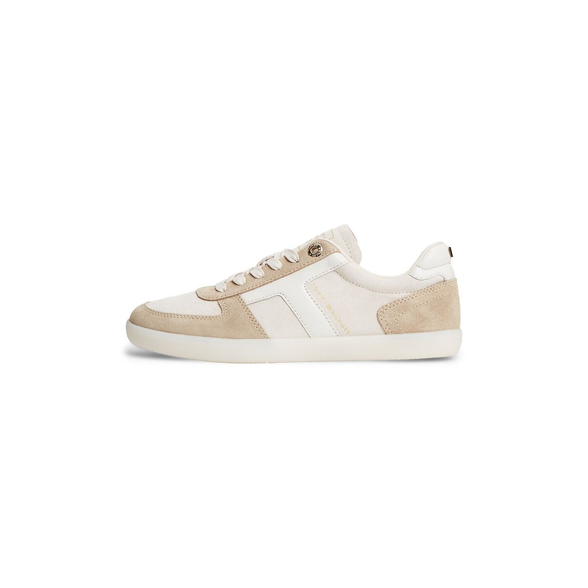 Tribeca Suede Trainers beige/ecru, TOMMY JEANS