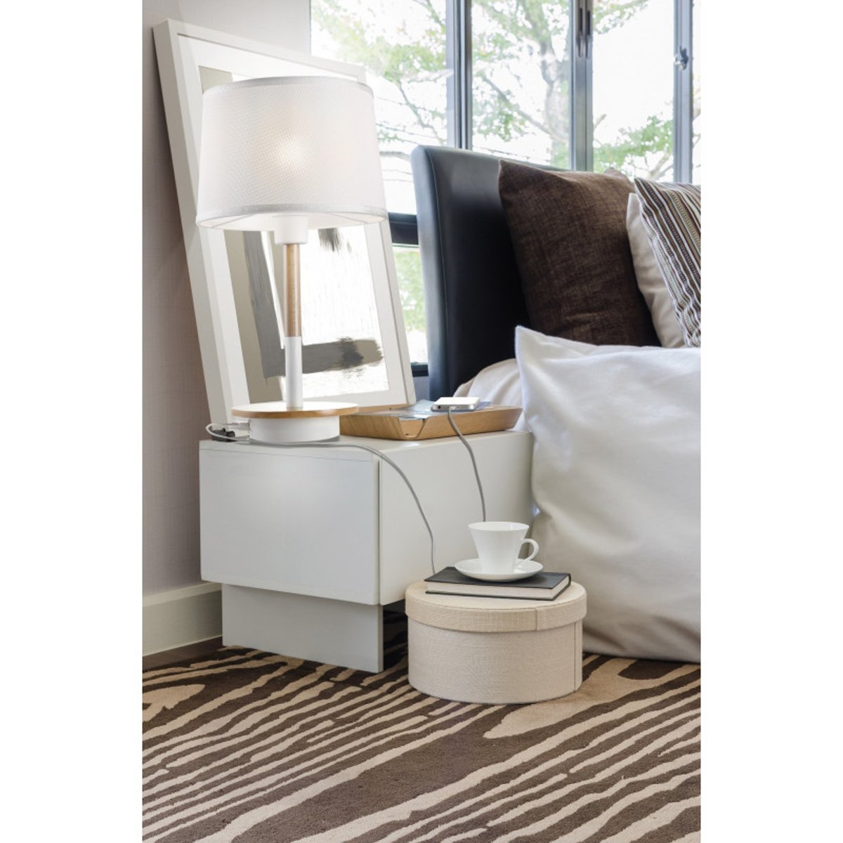 Lampe de table Nordica II blanc, MANTRA