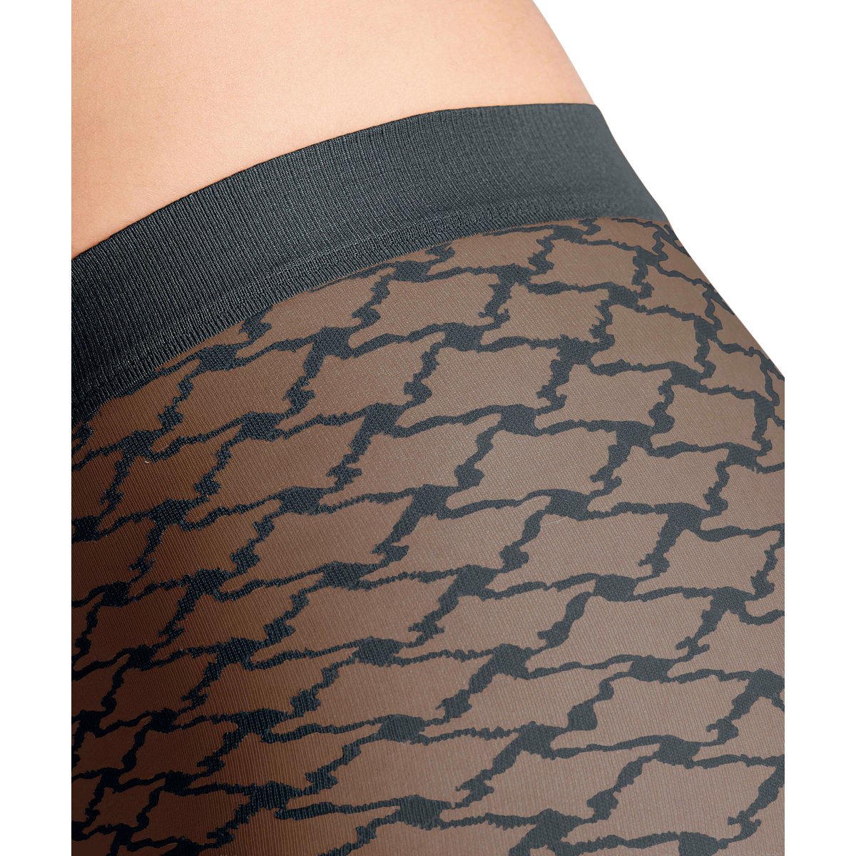 Collant Old Fashioned 20 Transparent bleu, FALKE