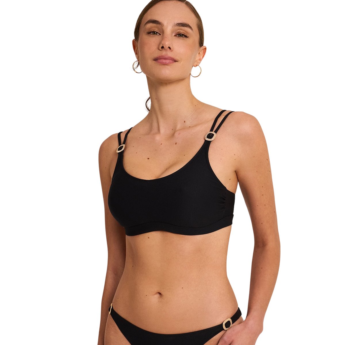 Haut maillot de bain prothétique SOLSTICE noir, SELMARK MARE