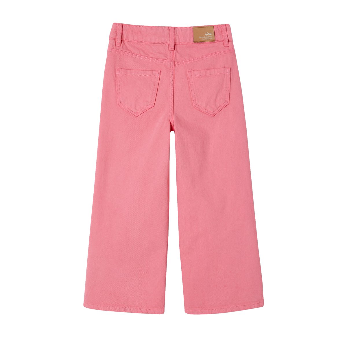 Pantalon large STEPPE rose bonbon, VERTBAUDET