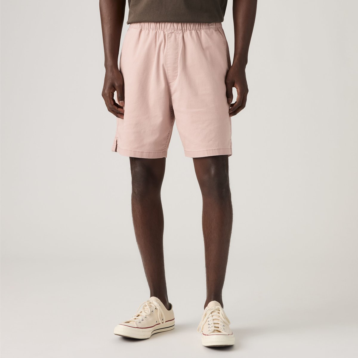 Short boxer coton et lin rose - fawn, LEVI'S