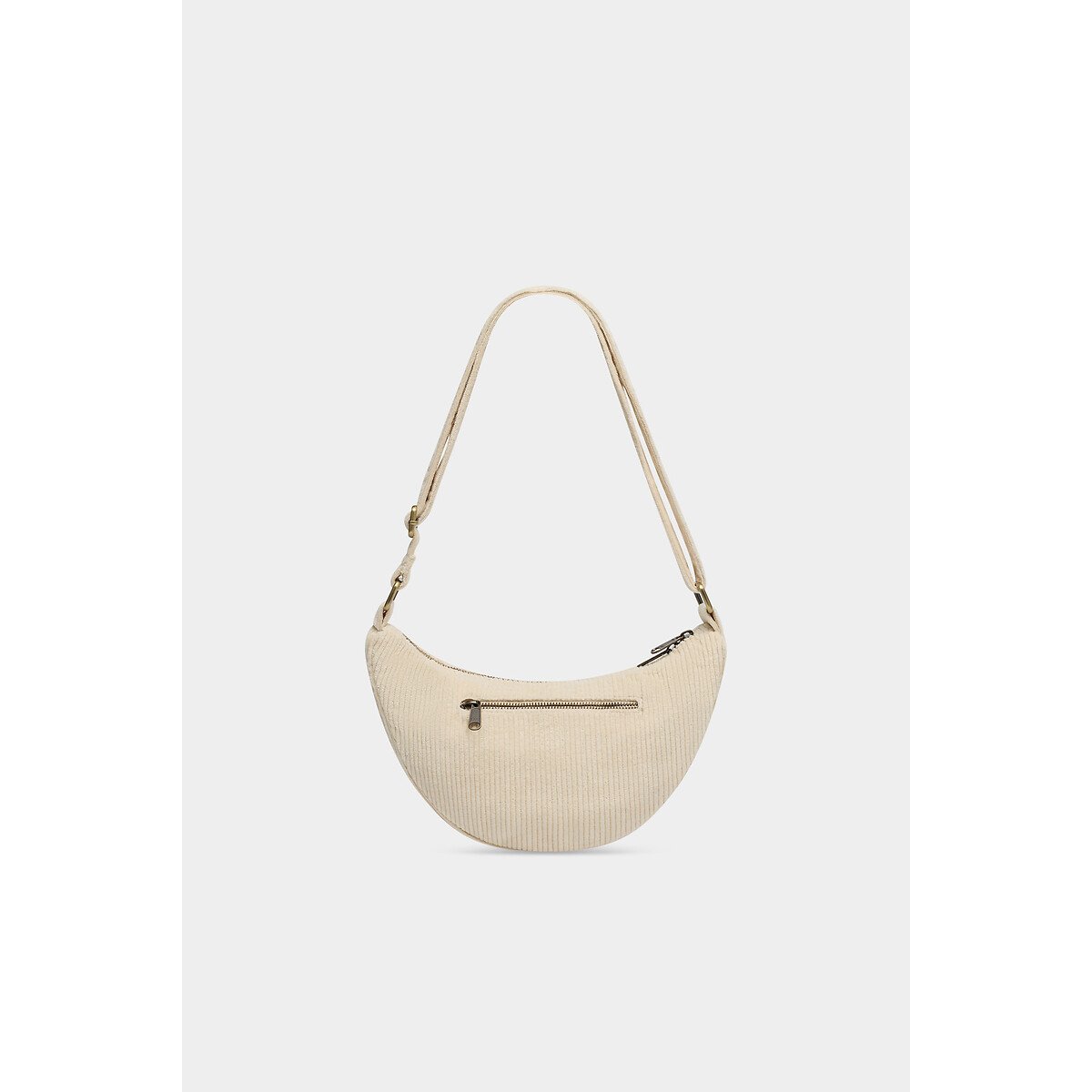 Sac banane demi-lune, ANDREA beige, HINDBAG