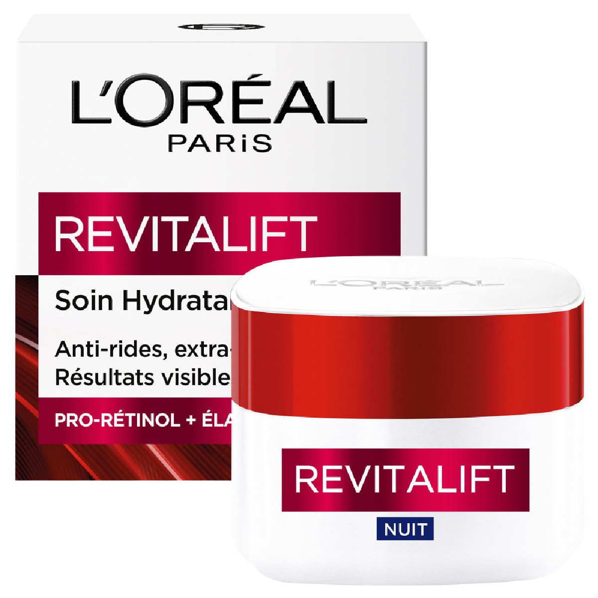 Soin Nuit Hydratant et Fermeté 50ml n/a, L'OREAL PARIS