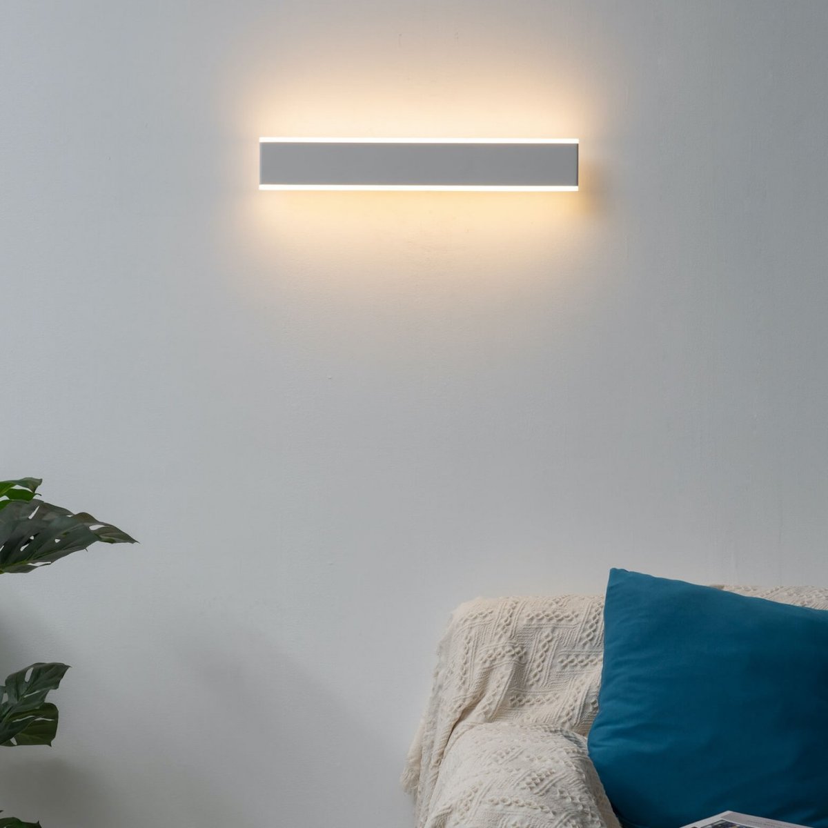 Applique moderne et puissante - BASTIA blanc, KOSILUM