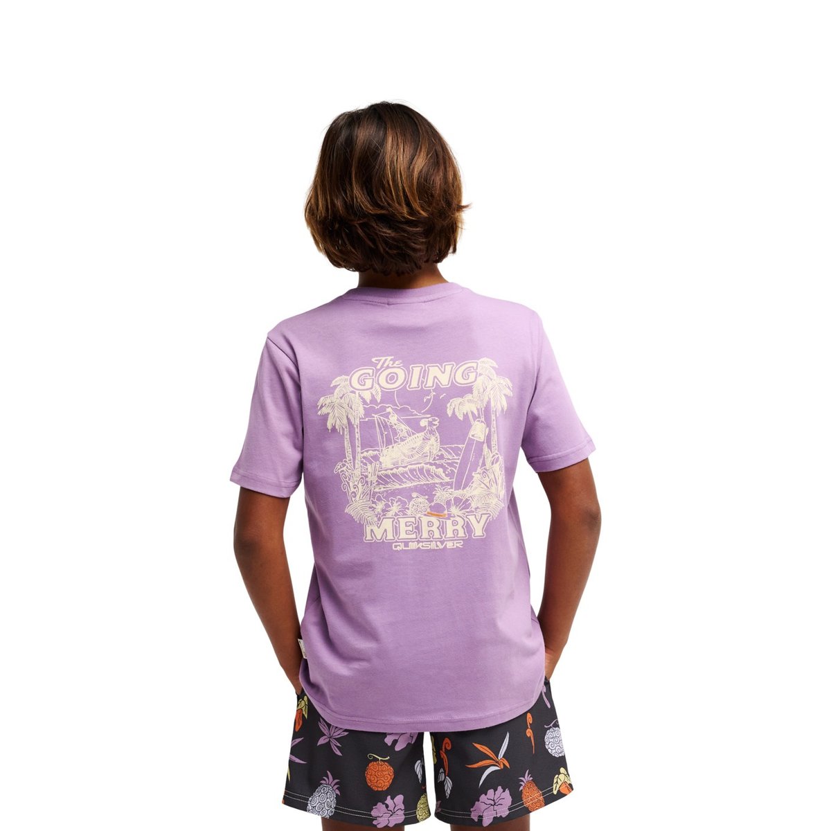 T-Shirt à manches courtes ONE PIECE MERRY violet orchid mist, QUIKSILVER