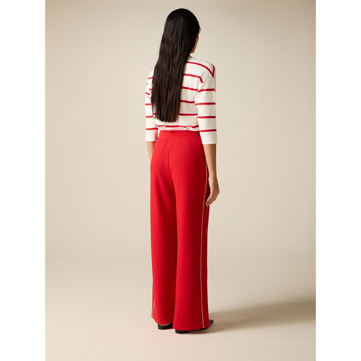 Pantalon avec profil rouge, OLTRE