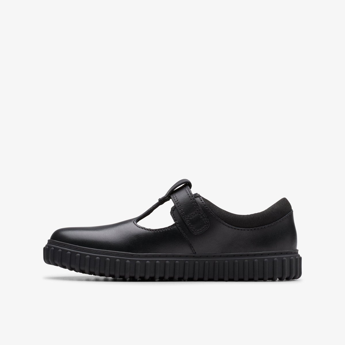 Derbies Cuir Coupe Large COVER HOPE K noir, CLARKS