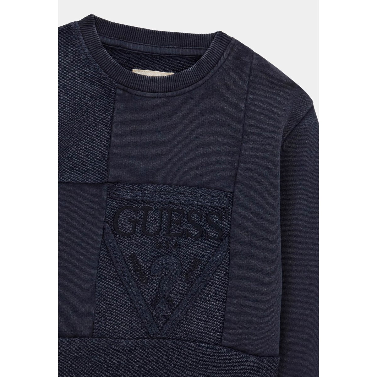 Sweat-Shirt Brodé bleu, GUESS KIDS